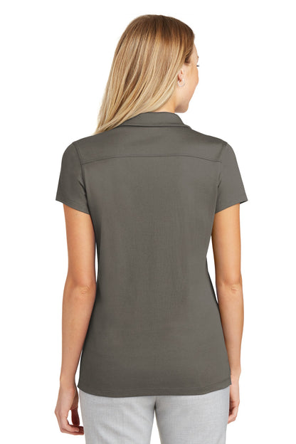 Grey Smoke Port Authority Women's Rapid Dry Mesh Polo. L573 plain