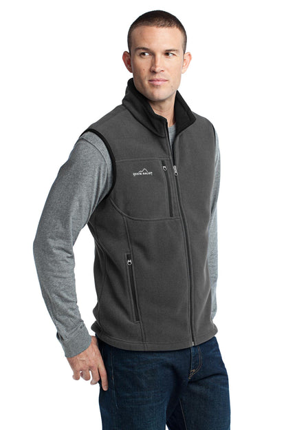 Grey Steel Eddie Bauer - Fleece Vest. EB204 plain