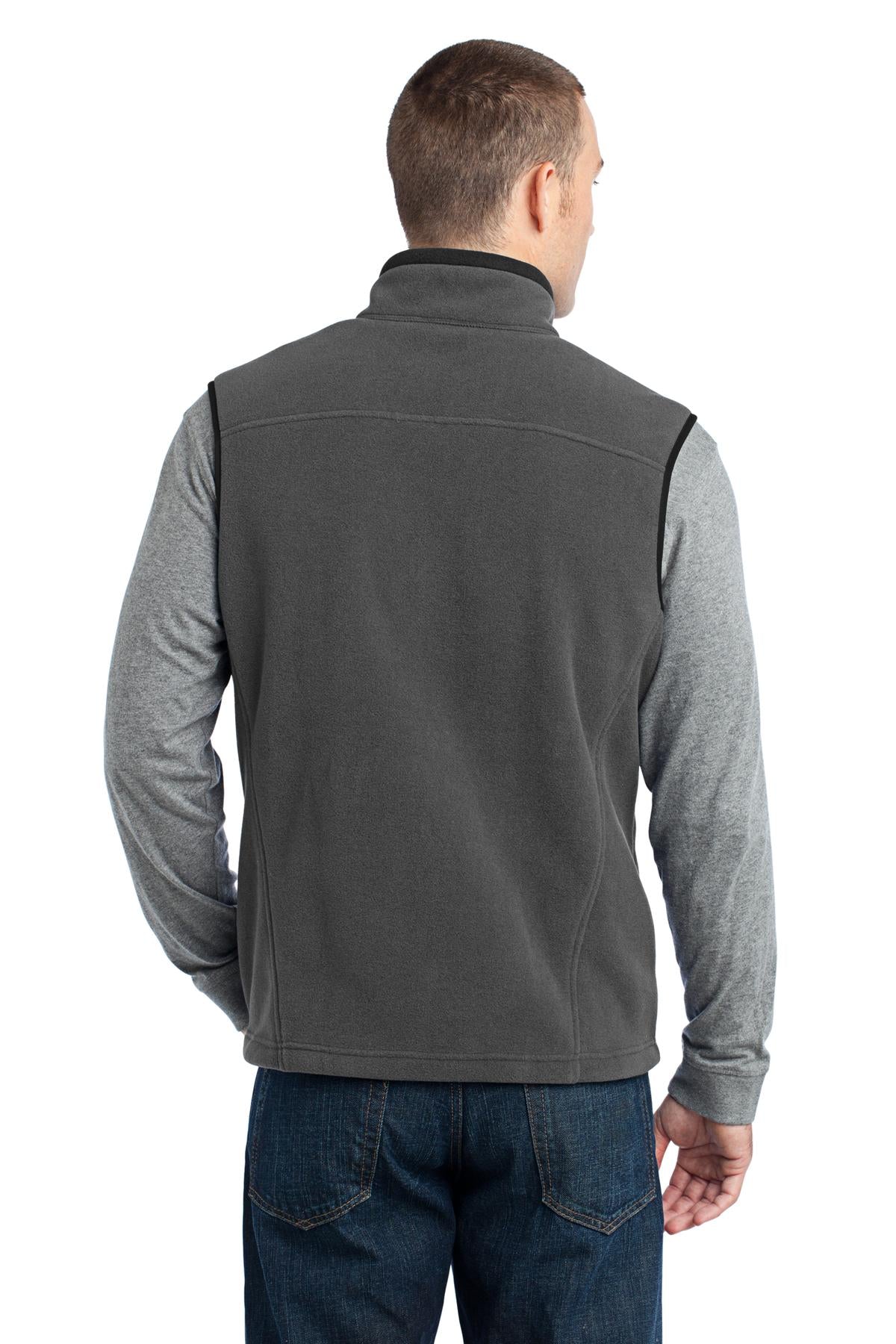 Grey Steel Eddie Bauer - Fleece Vest. EB204 plain