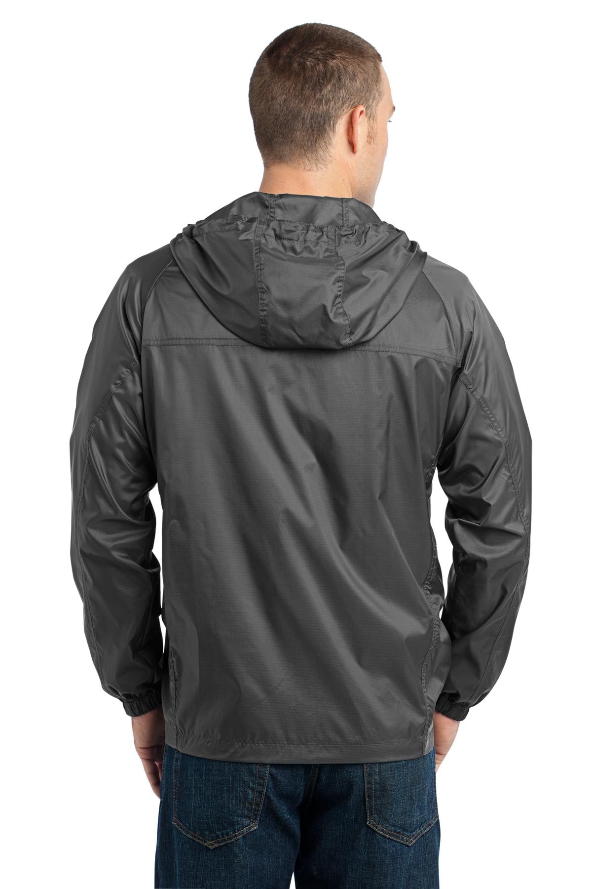 Grey Steel Eddie Bauer - Packable Wind Jacket. EB500 plain