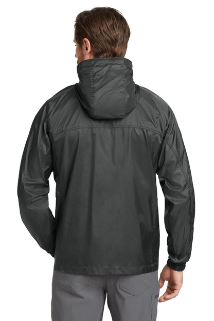 Grey Steel Eddie Bauer - Packable Wind Jacket. EB500
