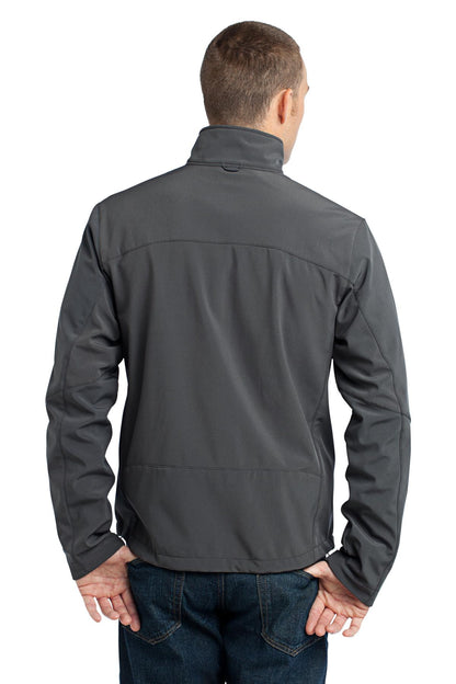 Grey Steel Eddie Bauer - Soft Shell Jacket. EB530 plain