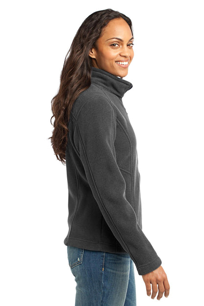 Grey Steel Eddie Bauer - Women's Full-Zip Fleece Jacket. EB201 plain