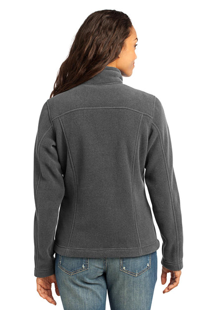 Grey Steel Eddie Bauer - Women's Full-Zip Fleece Jacket. EB201 plain