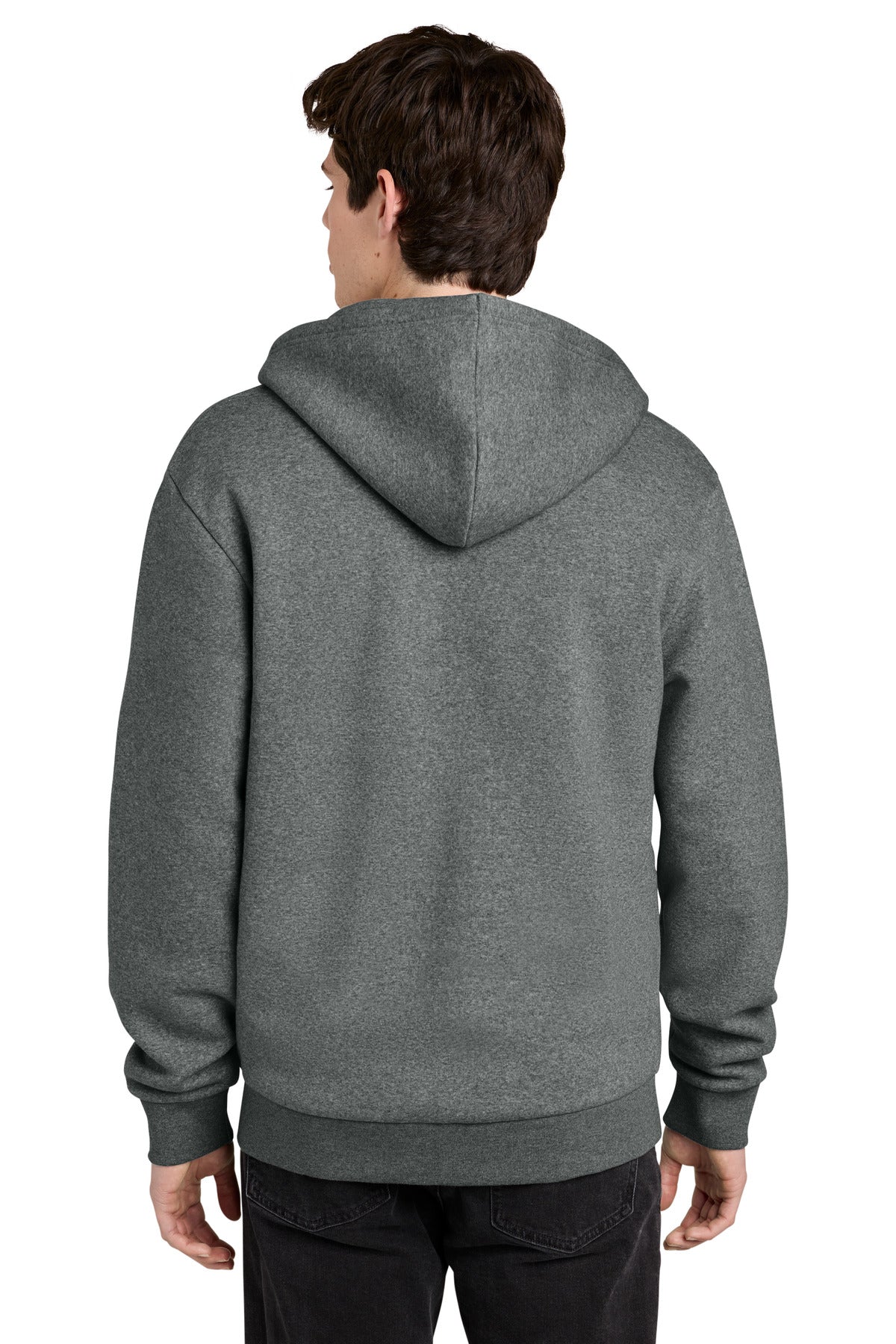 GreyFrost District MelloFleece Full-Zip Hoodie DT6702 plain