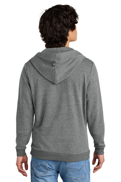 GreyFrost District Perfect Tri Fleece Full-Zip Hoodie DT1302 plain