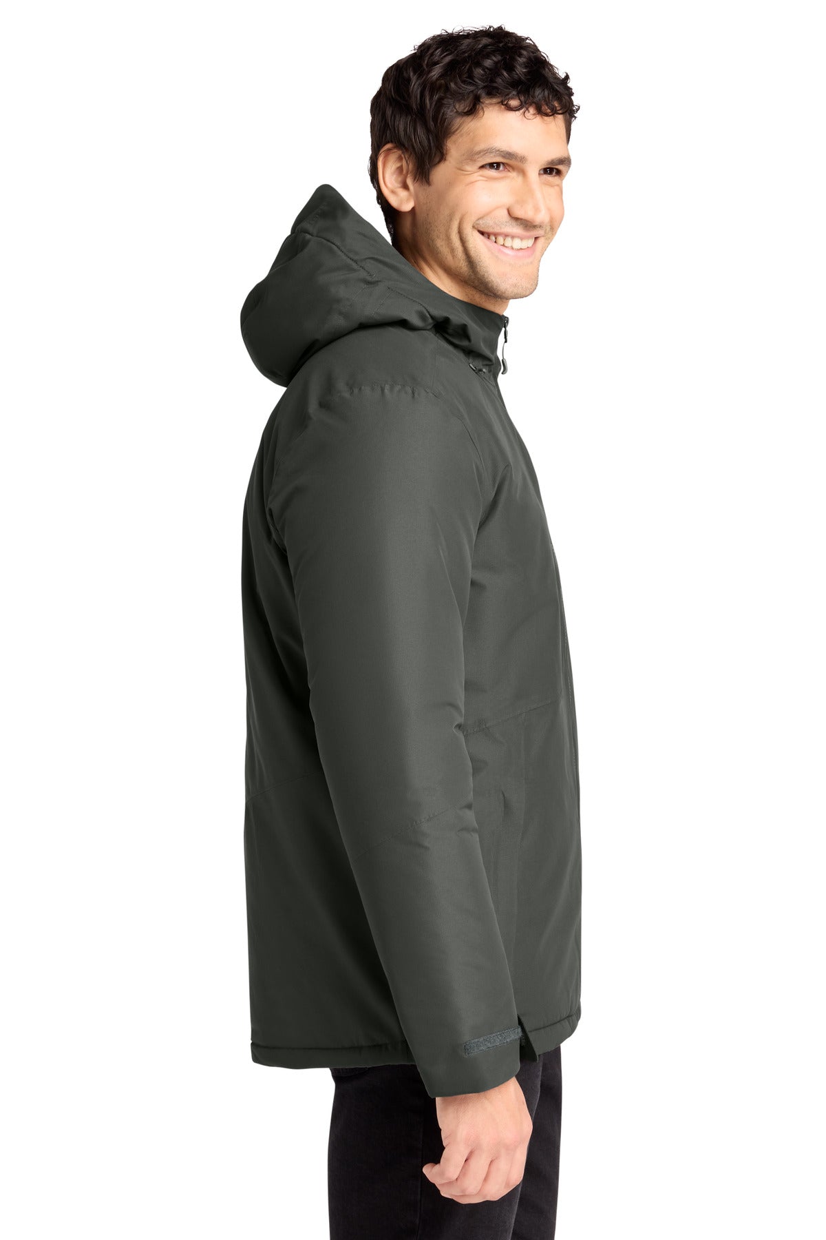 GreySmoke Port Authority Venture Waterproof Insulated Jacket J362 plain