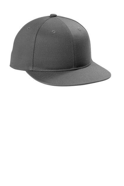 GreySteel Port Authority Snapback Flat Bill Cap C406 plain
