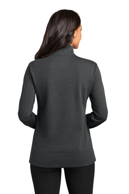GreySteel Port Authority Women's Breakwater 1/4-Zip LK821 plain