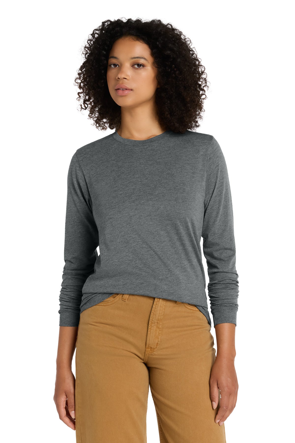 GreyTB BELLA+CANVAS Unisex Triblend Long Sleeve Tee BC3513