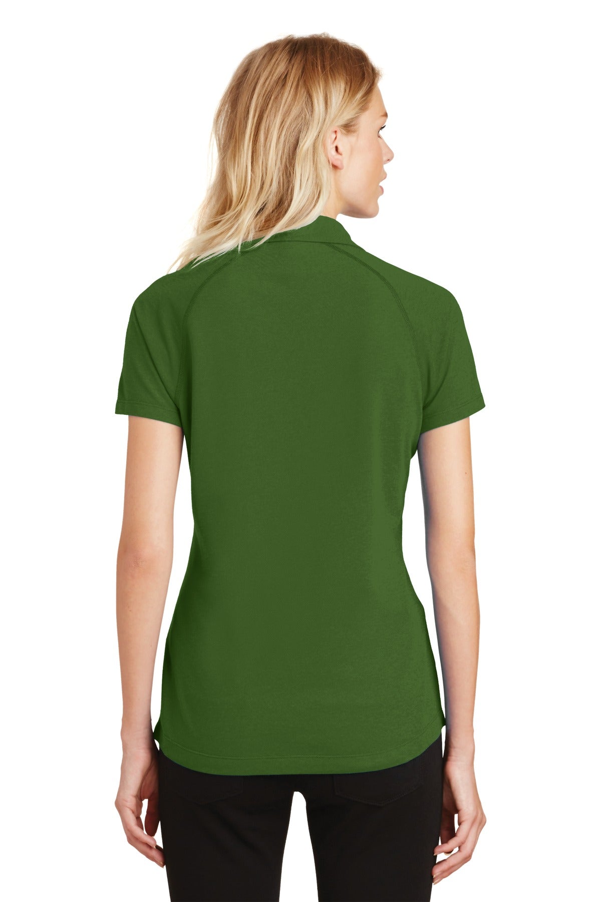 Gridiron Green OGIO Women's Onyx Polo. LOG126 plain