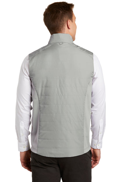 Gusty Grey Port Authority Collective Insulated Vest. J903 plain