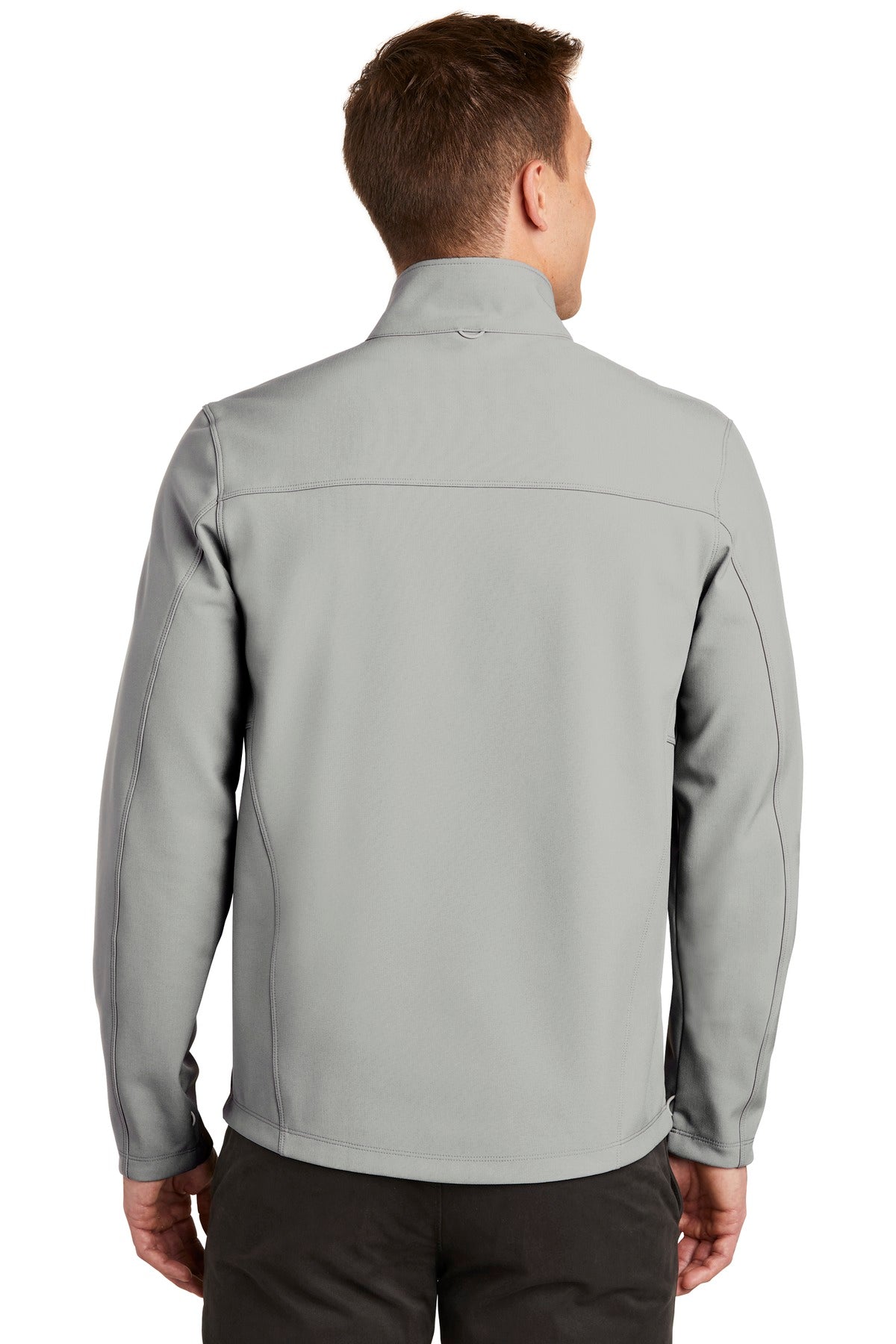 Gusty Grey Port Authority Collective Soft Shell Jacket. J901 plain