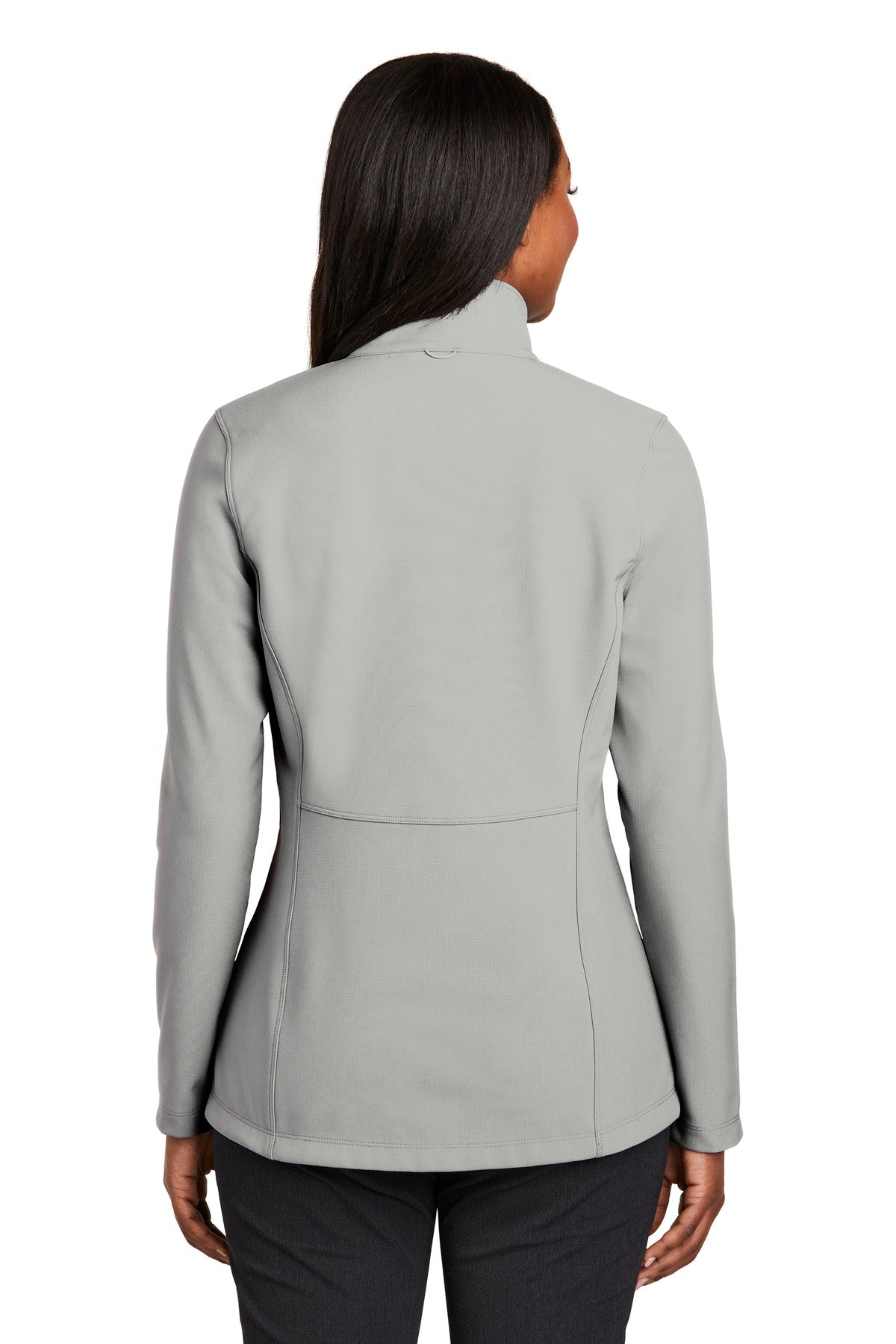 Gusty Grey Port Authority Women's Collective Soft Shell Jacket. L901 plain