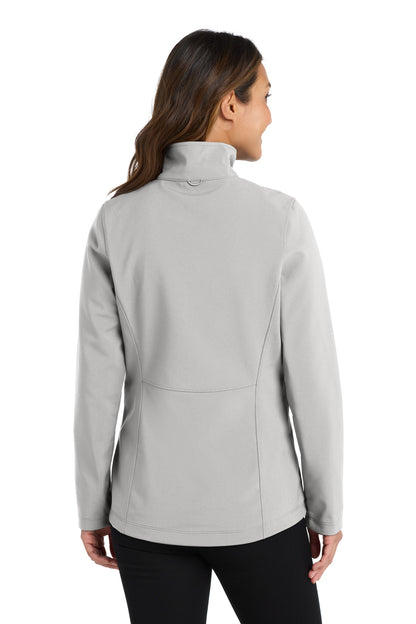 Gusty Grey Port Authority Women's Collective Soft Shell Jacket. L901 plain
