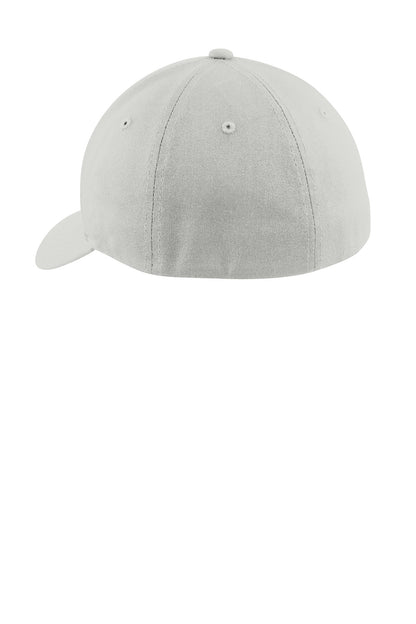 GustyGrey Port Authority Flexfit Cotton Twill Cap. C813 plain