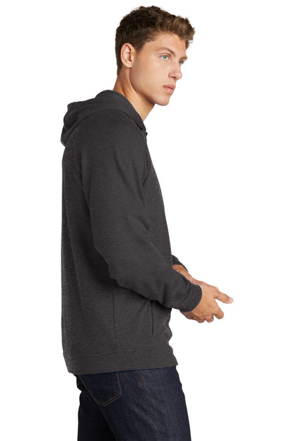 Heather Black Sport-Tek Lightweight French Terry Pullover Hoodie. ST272 plain