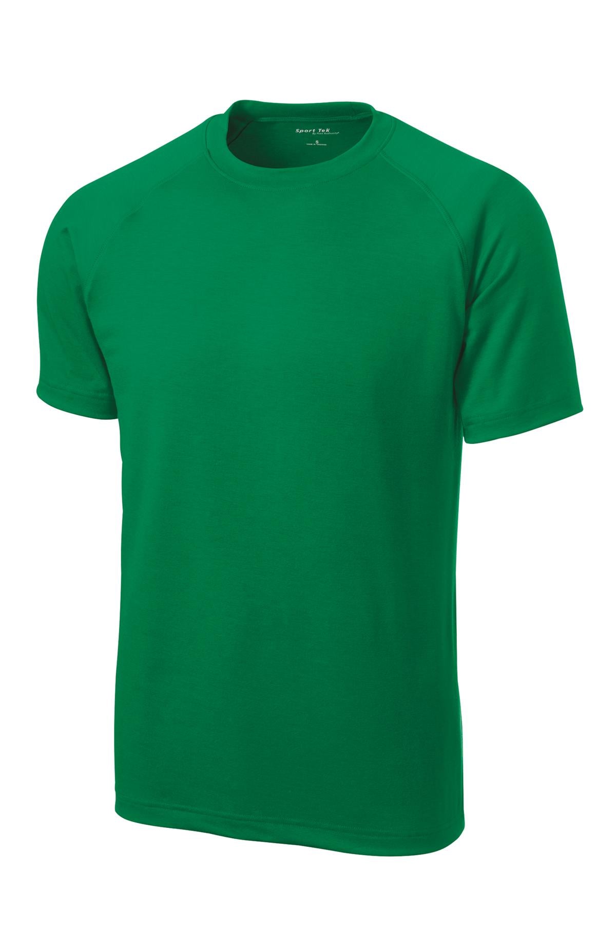 Heather Grey Sport-Tek Ultimate Performance Crew. ST700 plain