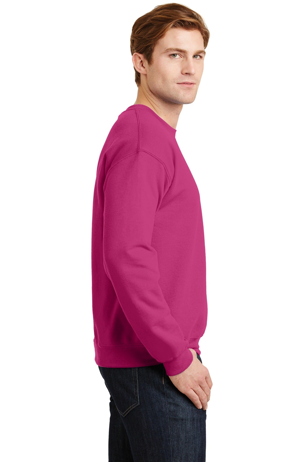 Heliconia Gildan Heavy Blend Crewneck Sweatshirt. 18000 plain