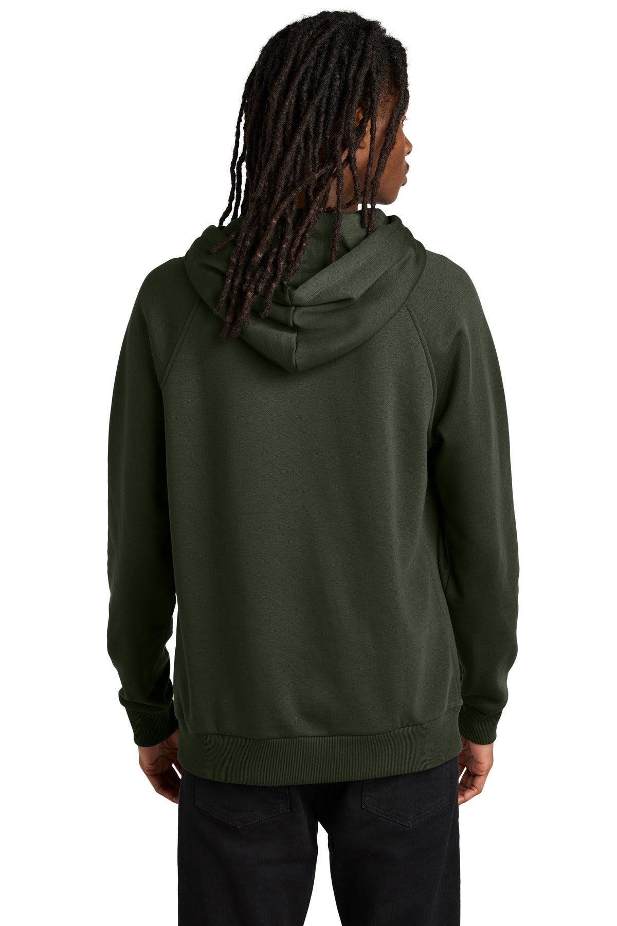HerbGreen Allmade Unisex Organic CVC Fleece Pullover Hoodie AL5000 plain