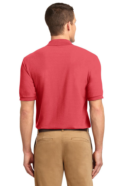 Hibiscus Port Authority Extended Size Silk Touch Polo K500ES plain