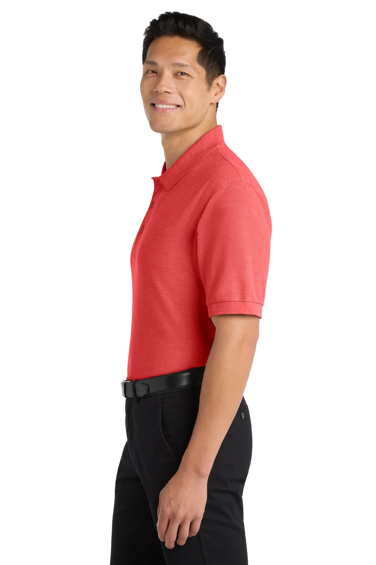 Hibiscus Port Authority Extended Size Silk Touch Polo K500ES plain