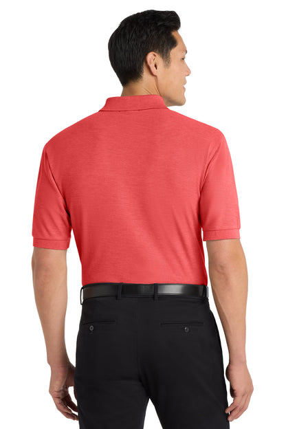 Hibiscus Port Authority Extended Size Silk Touch Polo K500ES plain