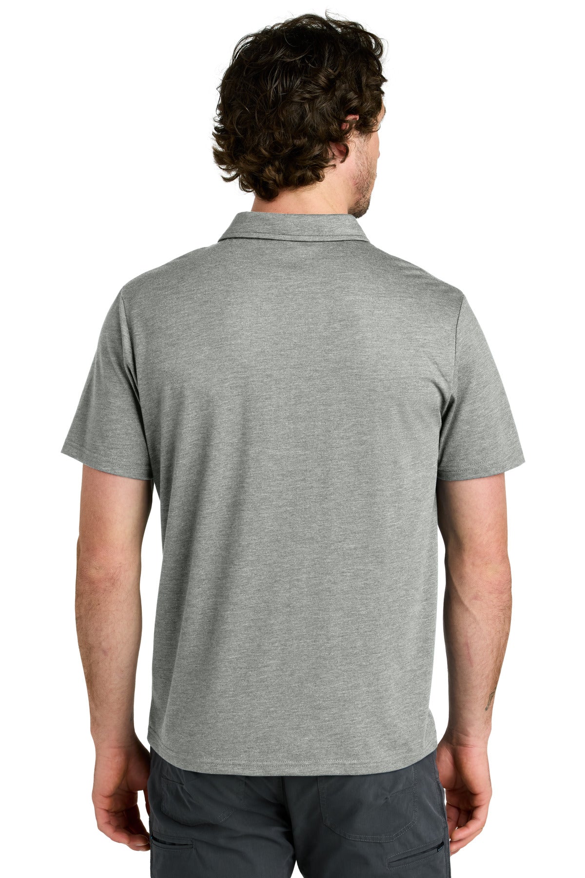 HiRiseGryH LIMITED EDITION tentree TreeBlend Polo TTCM5660 plain