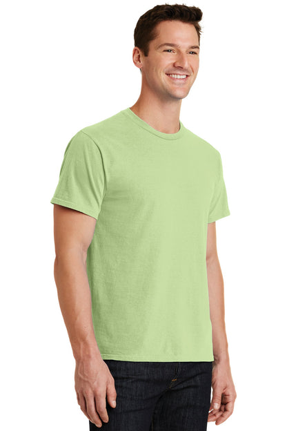 Honeydew Port & Co Beach Wash Garment-Dyed Tee. PC099 plain