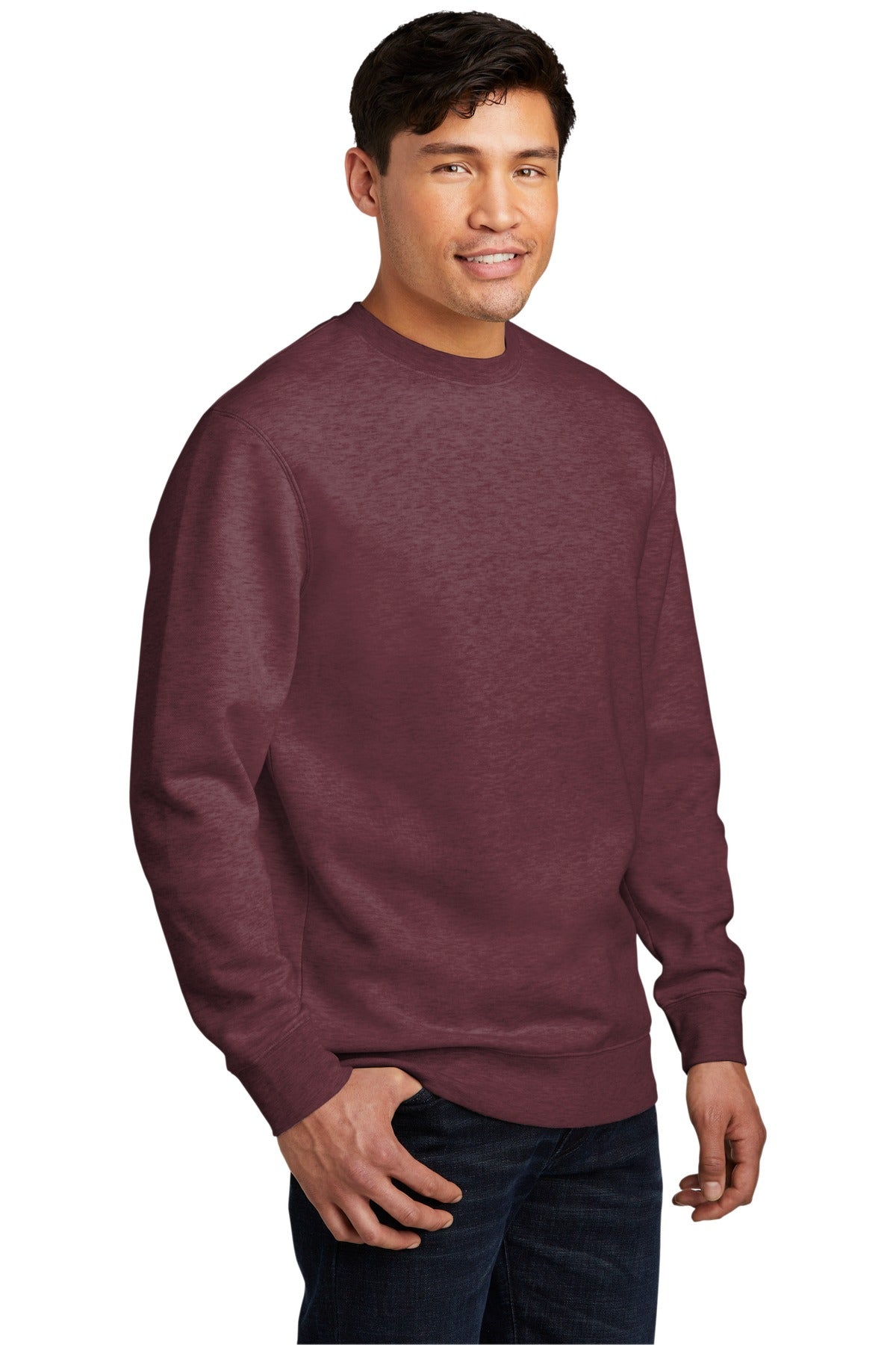 Ht Cardinal District V.I.T. Fleece Crew DT6104 plain