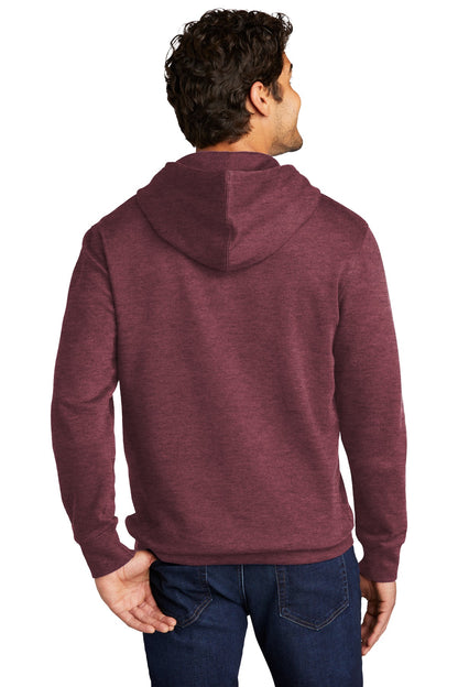 Ht Cardinal District V.I.T. Fleece Hoodie DT6100 plain