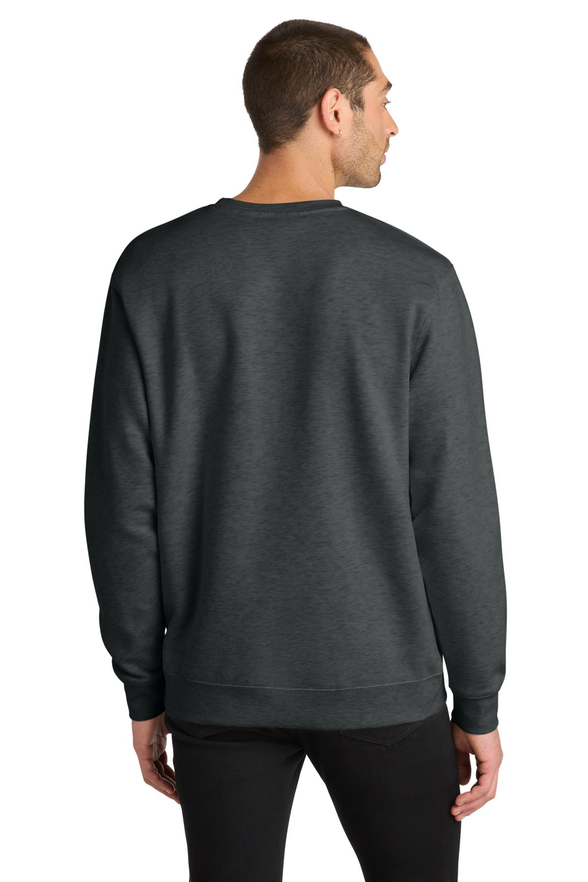 Ht Charcoal District V.I.T. Fleece Crew DT6104 plain