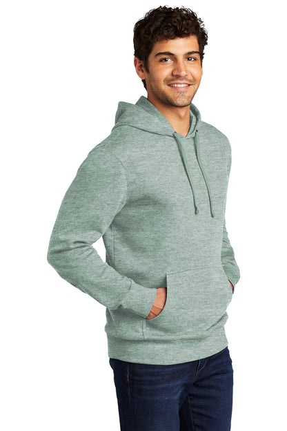 Ht Dusty Sage District V.I.T. Fleece Hoodie DT6100 plain