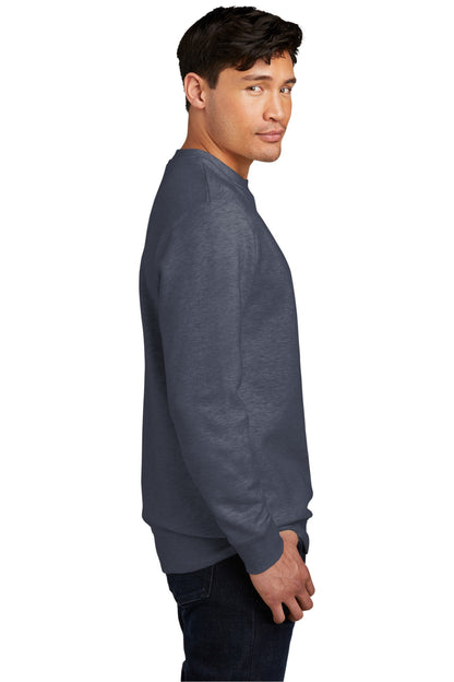 Ht Navy District V.I.T. Fleece Crew DT6104 plain