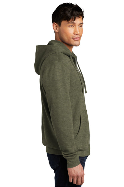 Ht Olive District V.I.T. Fleece Full-Zip Hoodie DT6102 plain