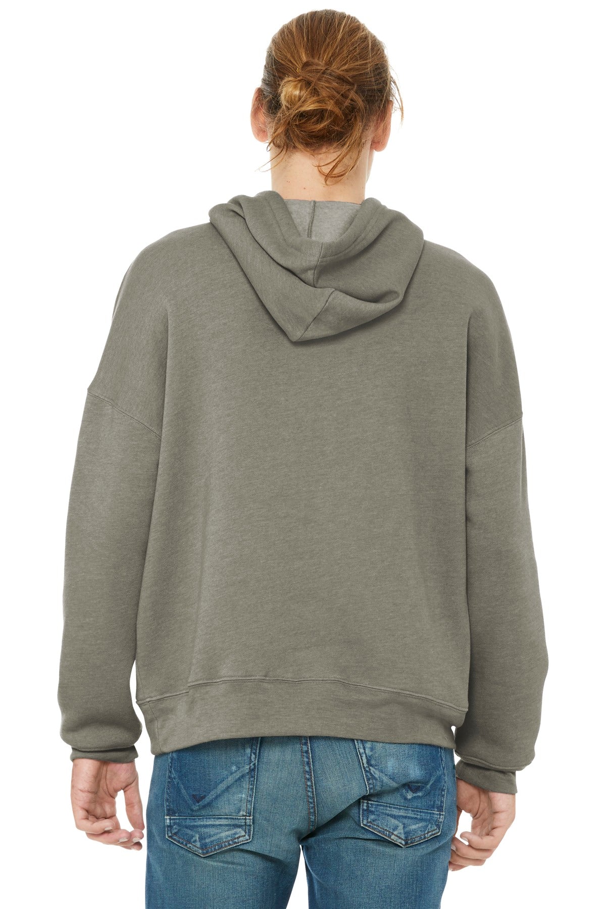 Ht Stone BELLA+CANVAS Unisex Sponge Fleece Pullover DTM Hoodie. BC3729 plain