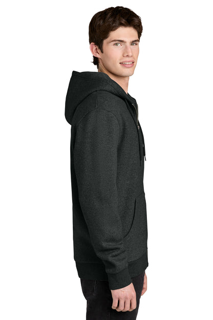 HtdChar District MelloFleece Full-Zip Hoodie DT6702 plain