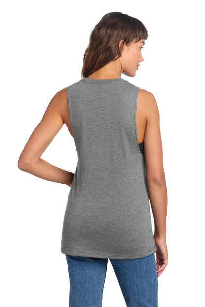 HtdChar District Women's Perfect Tri Muscle Tank DT153 plain