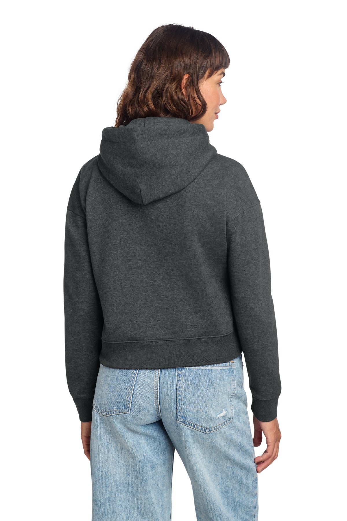 HtdChar District Women's V.I.T. Fleece Hoodie DT6101 plain