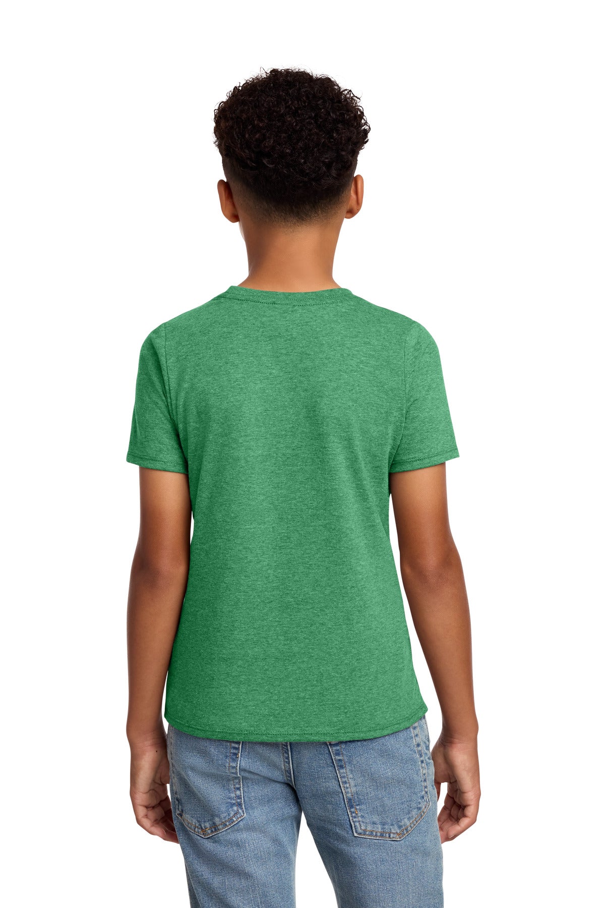 HtdKelGn District Youth Perfect Blend CVC Tee DT108Y plain
