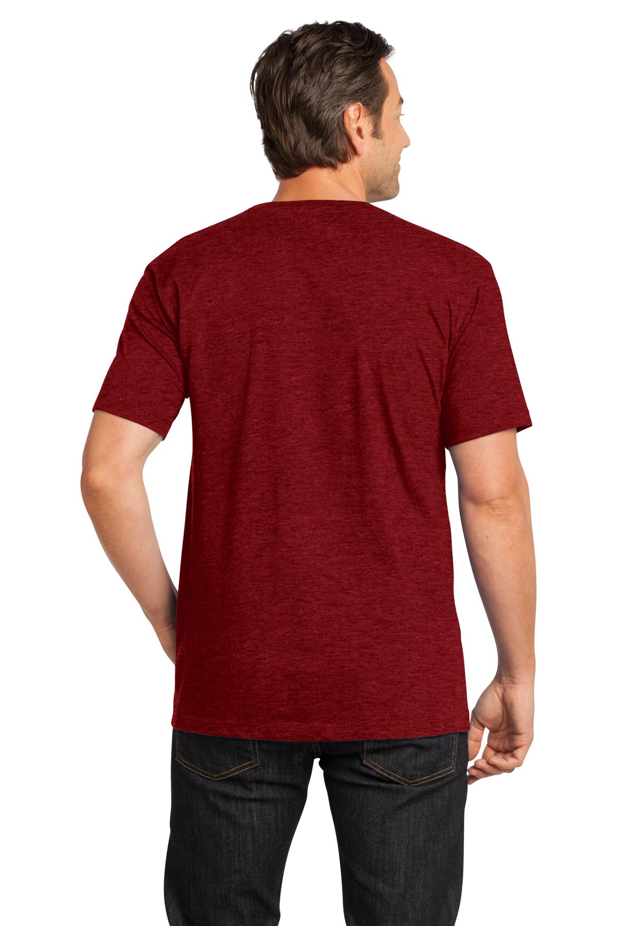 HtdRed District Perfect Weight Tee. DT104 plain