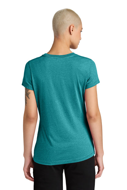 HtdTeal District Women's Perfect Weight CVC Tee DT188 plain