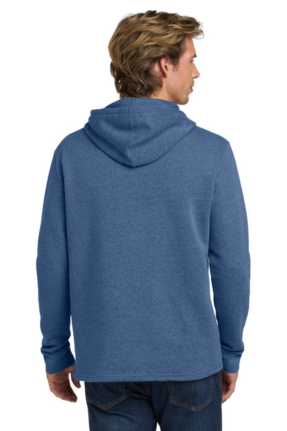 HthrBayBlu Next Level Apparel Adult Malibu Pullover Hoodie. NL9300 plain
