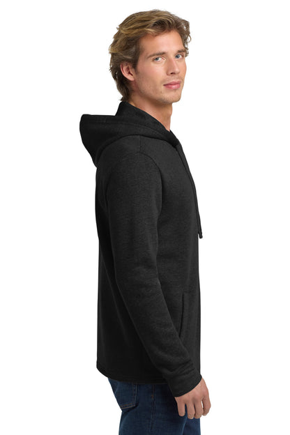 HthrBlack Next Level Apparel Adult Malibu Pullover Hoodie. NL9300 plain