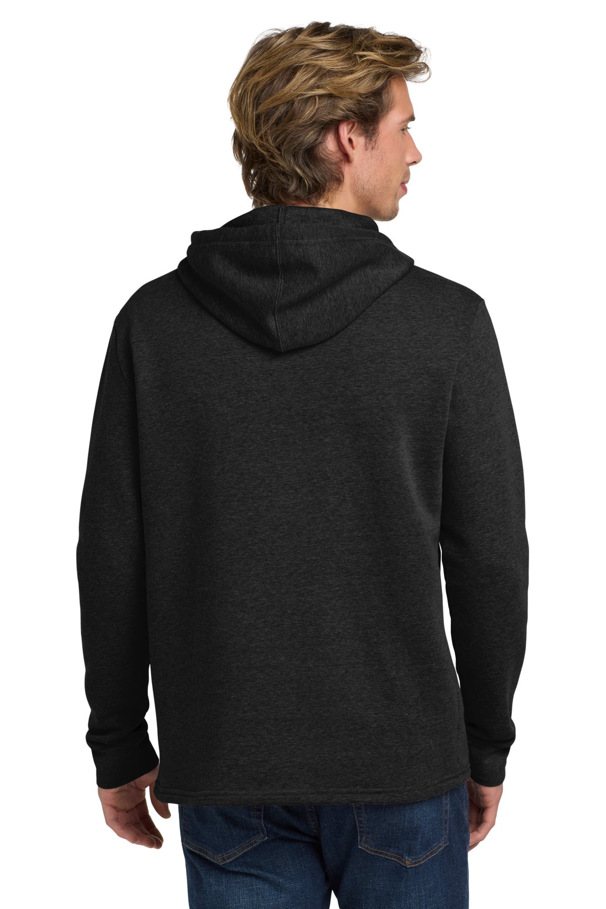 HthrBlack Next Level Apparel Adult Malibu Pullover Hoodie. NL9300 plain