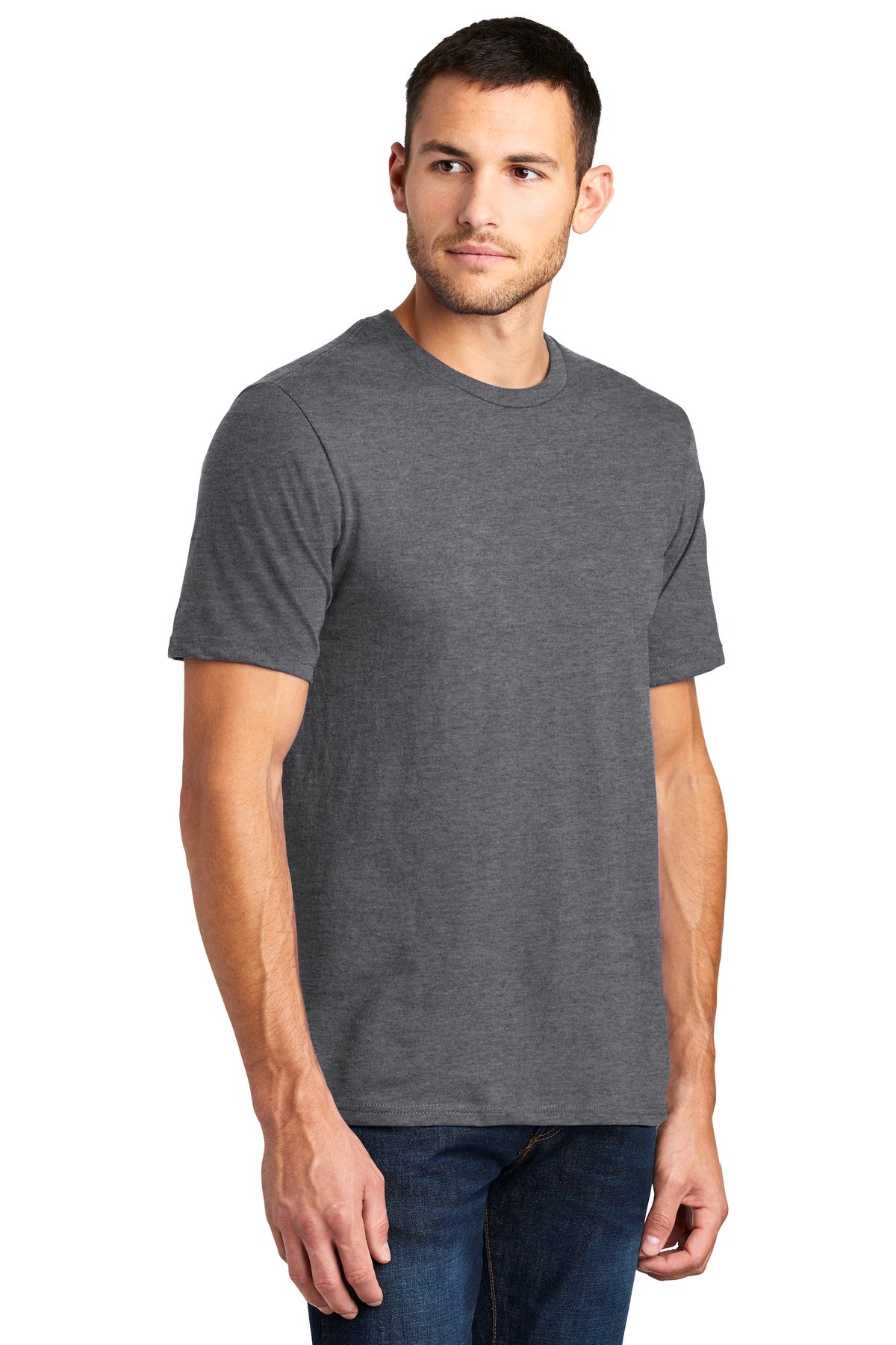 Hthrd Charcoal District Very Important Tee . DT6000 plain