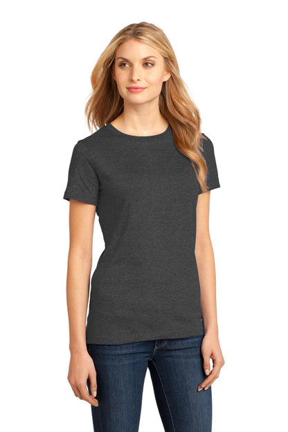 Hthrd Charcoal District Women's Perfect Weight Tee. DM104L plain