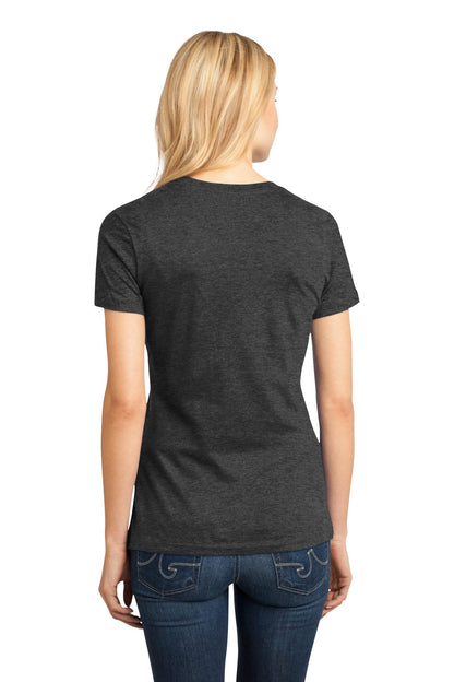 Hthrd Charcoal District Women's Perfect Weight Tee. DM104L plain