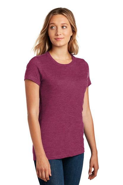 Hthrd Loganbry District Women's Perfect Weight Tee. DM104L plain