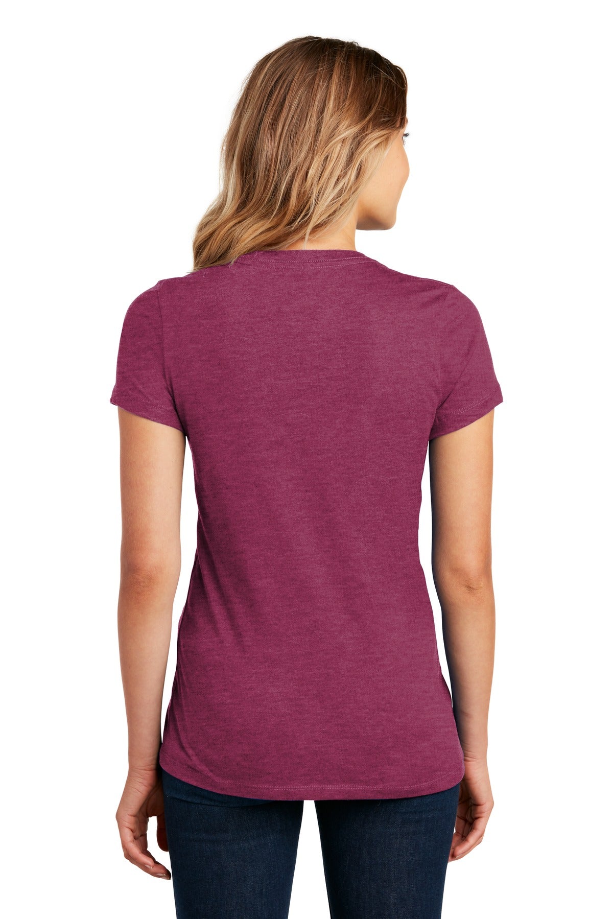 Hthrd Loganbry District Women's Perfect Weight Tee. DM104L plain